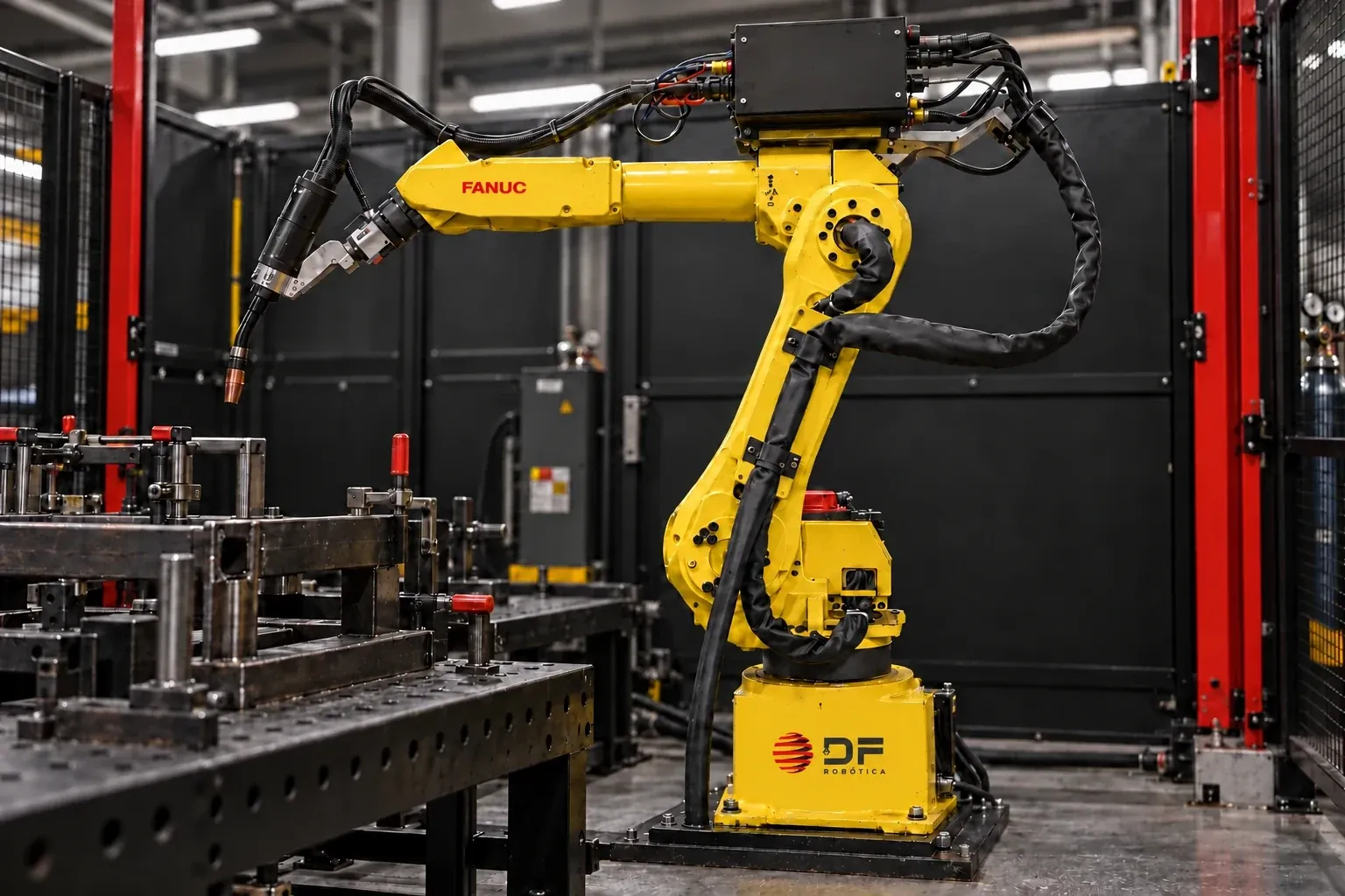 Robô FANUC em solda
